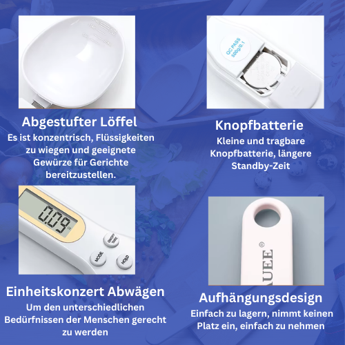 Elektronische Löffelwaage (500g)