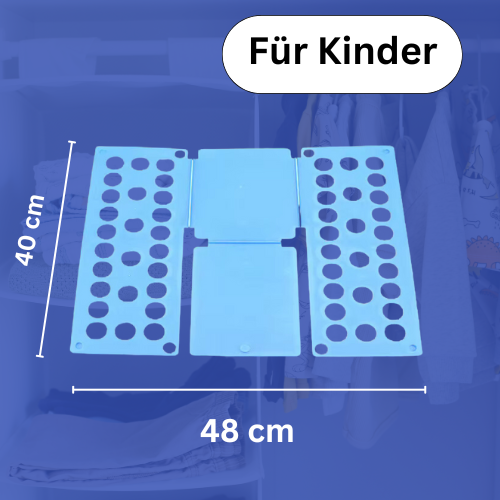 Kleidungsfalter – Perfekt gefaltete Kleidung im Handumdrehen