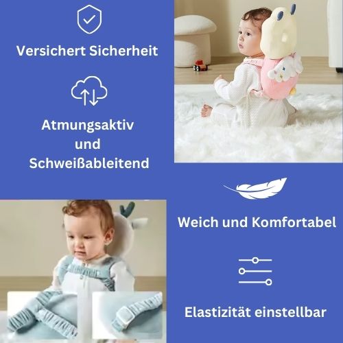 Baby Sicherheitskissen für den Hinterkopf