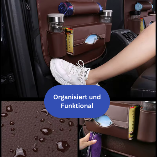 Autositz-Tasche mit Klapptisch
