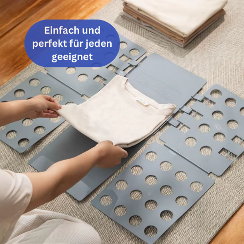 Kleidungsfalter – Perfekt gefaltete Kleidung im Handumdrehen