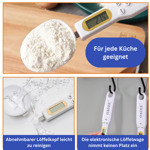 Elektronische Löffelwaage (500g)